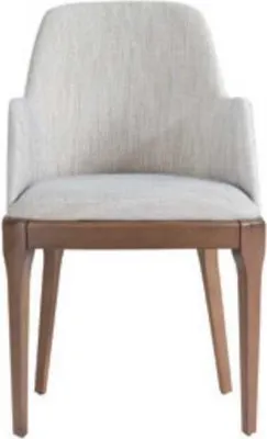 Produktbild von Stuhl Holz Luxus Modernen Designen Lehnstuhl Weiß Esszimmer Möbel