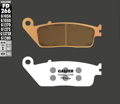 Immagine prodotto di Pastiglia freno Galfer FD266G1375R Sinter-Metall Racing SPORT