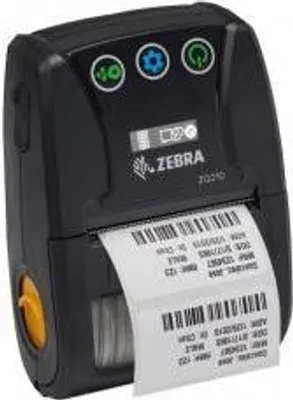 Image de Zebra ZQ210 - Imprimante de reçus - papier thermique - Rouleau (5,8 cm) - 203 ppp - jusqu'à 50 mm/sec - USB 2.0, NFC, Bluetooth 2.1 EDR, Bluetooth 4.1 LE (ZQ21-A0E12KE-00)