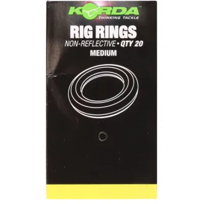 Produktbild von Korda Rig Ring - 20 Ringe für Karpfenmontagen, Größe:Small