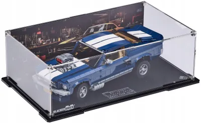 Image de Vitrine noire pour LEGO® Creator Expert 10265 – Ford Mustang, avec fond imprimé