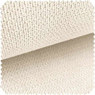 Produktbild von novely® ARALL - Weicher Polsterstoff mit Wabenstruktur - Wasserabweisender Möbelstoff mit ULTRA CLEAN - Pflegeleichte Meterware 1 lfm - Farbe: 03 Creme