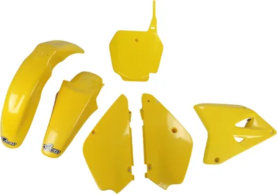 Immagine prodotto di Kit carenatura UFO PLAST, set di 6 pezzi in plastica per Suzuki RM L 85 cc, anni di produzione 2003-2023, colore: blu scuro OEM