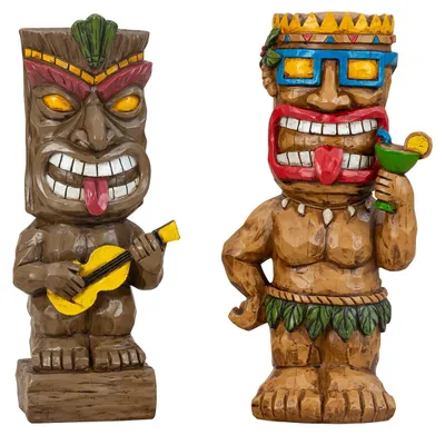 Produktbild von Mel-O-Design 2035 Hawaii Tiki Figuren 2er Set