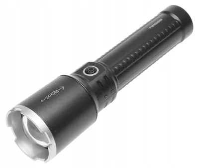 Zdjęcie produktu dla LATARKA Akumulatorowa Ładowana Lampka 400lm 7W LED ZOOM 2259