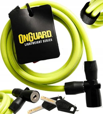 Immagine prodotto di Lucchetto per bicicletta OnGuard 8x150 2 chiavi Giallo