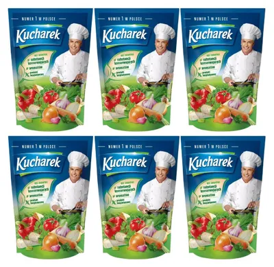 Produktbild von Kucharek Gewürzmischung 6x 200g - Würzmischung mit Gemüse - Universal Gewürzsalz