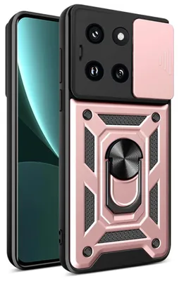Produktbild von Techsuit Camshield Back Cover Hülle für Xiaomi 14 - Roségold