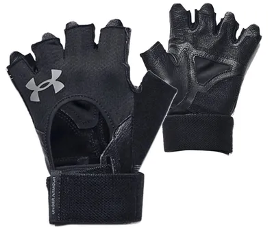 Produktbild von Herrenhandschuhe UNDER ARMOUR M'S WEIGHTLIFTING GLOVES 1369830-001 SCHWARZ Größe: L