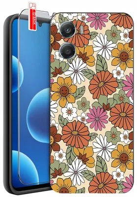 Produktbild von Hülle für Motorola G06 | G06 Power-Designs | Mattes Silikonetui + 9H-Glas