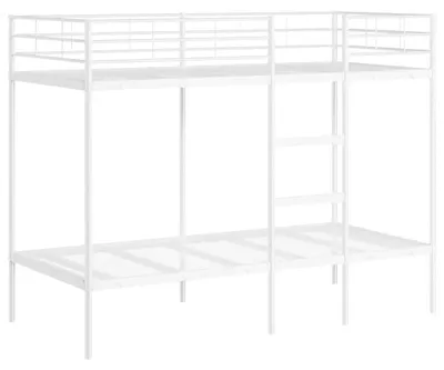 Produktbild von Etagenbett - Metallbettgestell 90x200 cm - Robuster Stahlrahmen - Ohne Matratze - Für 90x200 cm Matratze - Armeegrün
