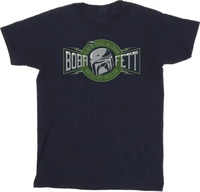 Produktbild von Star Wars: The Book Of Boba Fett - "New Outlaw Boss" T-Shirt für Herren BI51809 (3XL) (Marineblau)