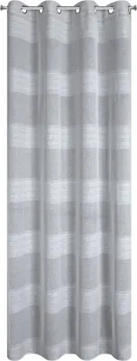 Produktbild von Eurofirany 464508, Durchscheinend, Silber, Einfarbig, Polyester, Ring, 120 g/m²