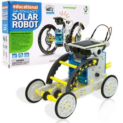 Image de VÉHICULE SOLAIRE 14in1 jouet solaire écologique pour enfants Jouet éducatif