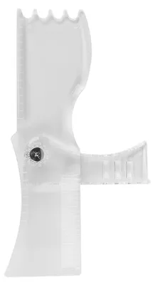 Produktbild von Baardformungswerkzeug - Präziser Stylingkamm für Bart, Schnurrbart und Bakkebaarden - T01-EU-2882