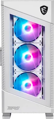 Immagine prodotto di MSI GEH Midi MPG VELOX 100R White Tempered Glas/System Fan