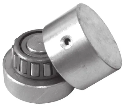Obrázek produktu pro LogistSystem Nastavitelný držák na dveře, pozinkovaný, ∅ 50 mm, deska 50 × 50 mm, 1 ks – 61.071.50