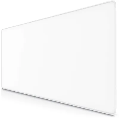 Produktbild von TITANWOLF XXL Speed Gaming Mauspad 900x400mm, Mousepad, Tischunterlage Large Size Groß, verbessert Präzision und Geschwindigkeit, abwaschbar, für Microsoft Logitech Maus Tastatur, Weiß