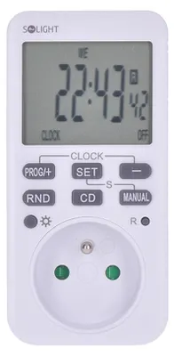 Obrázok produktu pre Hodiny spínacie týždenné digitálne SOLIGHT DT33