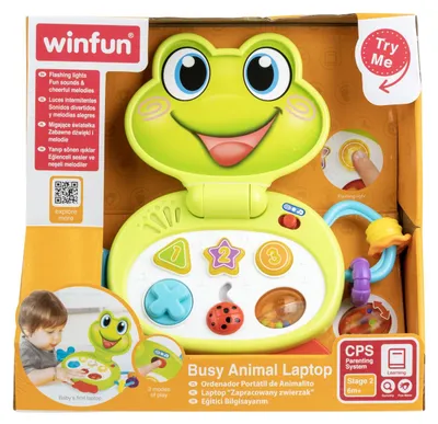 Produktbild von Winfun Interaktiver Laptop „Frosch“