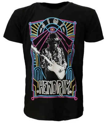 Obrázek produktu pro Tričko Jimi Hendrix Electric Ladyland Neon – oficiální merchandise – velikost S