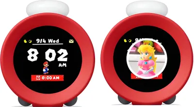 Obrázek produktu pro Nintendo 10013963, Digitální budík, Nintendo, Kulatý, Červená, Vnitřní, Dospělý/dítě