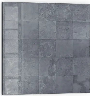 Produktbild von DEQORI Küchenrückwand Glas 60x60 cm 'Natursteinfliesen' Spritzschutz Bad Rückwand