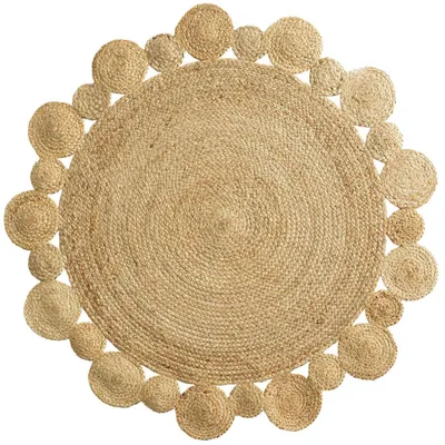 Immagine prodotto di Tappeto di iuta COROU, rotondo, 120 cm
