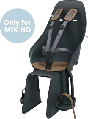 Obrázek produktu pro Urban Iki Ta-Ke pouze dětská sedačka na kolo MIK HD click system černá hnědá bincho kurumi