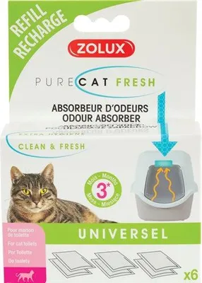 Produktbild von Zolux Clean & Fresh Universeel Filter Kattenbak - Kattenbak
