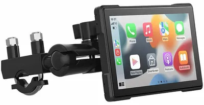 Image de Écran tactile 5'' pour moto compatible CarPlay & Android Auto