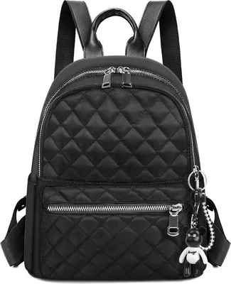 Productafbeelding van Elegante nylon tas - kleine, diefstalwerende, ruime school- en boodschappentas