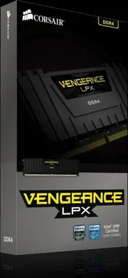 Zdjęcie produktu dla Corsair 8GB DDR4-2400, 8 GB, 1 x 8 GB, DDR4, 2400 MHz, 288-pin DIMM, Czarny