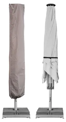 Produktbild von Raffles Covers Schutzhaube für Gastronomie Sonnenschirme 390 cm | Atmungsaktiv | Wasserdicht | UV-beständig | Doppelnähte | Inklusive Befestigungsstab