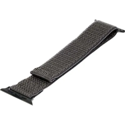 Obrázek produktu pro FIXED Nylon Sporty Strap, Pásek, Chytré hodinky, Tmavě šedá, Apple, Apple Watch 38mm, 40mm, 41mm, Nylon