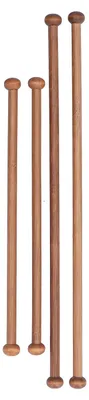 Image de 4 bâtons en bois pour décoration et projets de bricolage