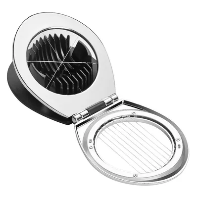 Produktbild von Multifunktion Eierschneider 2in1 Eier Teiler Edelstahl Draht Schneider kompakt für Frühstück Salat Küche