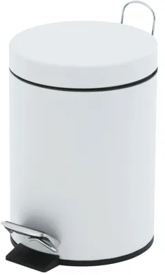 Produktbild von V-part Tritt-Mülleimer 5 Liter - Weiß