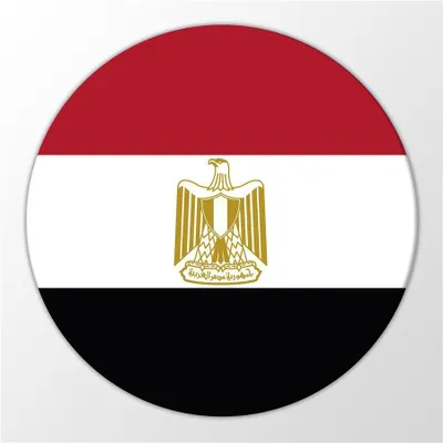 Produktbild von Huuraa Magnet Ägypten Flagge Geschenk Kühlschrankmagnet 59mm Kühlschrankmagnet Flaschenöffner Ägypten Flagge Präsent