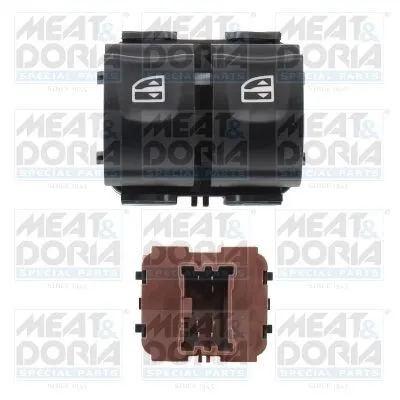 Produktbild von MEAT & DORIA 26470 Fensterheberschalter für DACIA DUSTER Vorne Links Fensterheber Schalter