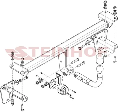 Produktbild von Z547061 Anhängerkupplung passend für MERCEDES W 177 03/2018- starr