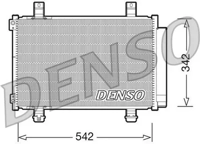 Produktbild von DENSO DCN47005 Kondensator Klimaanlage Klimakondensator für OPEL AGILA (B) (H08) +Trockner
