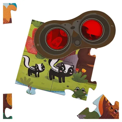 Immagine prodotto di Plan Toys Puzzle detective per occhiali - 35 pz