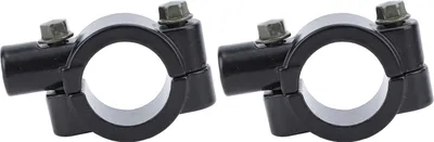 Obrázek produktu pro 2PCS 25mm držák zrcátka na řídítka motocyklu držák svorky držáku univerzální pro motocykl ATV skútr projekt kola černá M10
