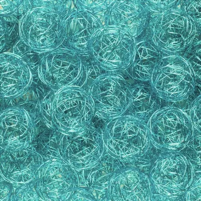 Produktbild von DRAHT-BÄLLE 30mm, 3cm/10 Stück HELLBLAU