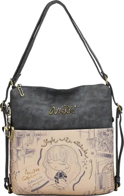 Image de Anekke sac à épaule sac à dos Studio Bag Convertible Into Backpack Multicolor multicolore