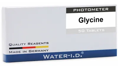 Produktbild von WATER-I.D. Tabletten Glycin für PoolLab, 50 Stück