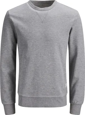 Produktbild von JACK & JONES Basic Sweater Langarm Sweatshirt Rundhals Pullover Jumper JJEBASIC Größe: S