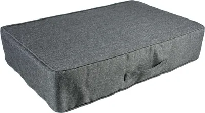 Image de Coussin pour chien Duvo+ Duratex Otho avec plumes, gris foncé, taille : L