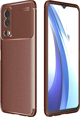 Produktbild von Mobigear Racing  Vivo Y52 Hülle Flexibles TPU Backcover - Braun